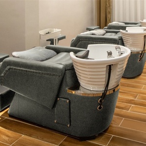 Fauteuil de lavage automatique Kisen, best-seller pour salon de coiffure, avec fonction de thérapie capillaire et chaise de technicien - Product Image 6