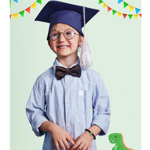 Grazioso braccialetto di ciondolo dinosauro in resina per bambini regolabile in pietra smerigliata nera con perline primo giorno di scuola braccialetti regali per ragazze ragazzi - Product Image 5