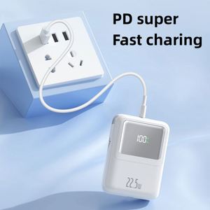 Mini Slim Wireless Power Bank 10000Mah Cable 15W Super Fast Charging PD22.5W Magnetic LED Display Li-Polymer Outdoor Charger for - Product Image 3