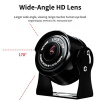 Caméra de véhicule AHD 1080P, caméra DVR HD avec vision nocturne pour camions, bus, fourgonnettes et véhicules utilitaires, directement de l'usine