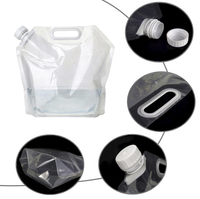 50ml 1.5L 3L 5L Désinfection Stérilisation Liquide Sac Gel Hydroalcoolique Pochettes D'emballage Avec Bec