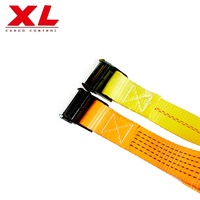 Boucle à came noire de 2 pouces avec revêtement E, certifiée CE, haute ténacité, pour sangle de fixation sans crochet, ceinture de chargement de 5 cm, 1500 kg