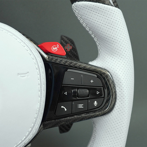 Volante Sportivo Personalizzato in Fibra di Carbonio a 4 Razze di Alta Qualità per Serie 3 5 <span class=keywords><strong>G20</strong></span> <span class=keywords><strong>G30</strong></span> con Mantenimento del Controllo ACC Originale - Product Image 4