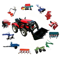 Tracteur agricole 4x4 4WD, tracteurs compacts, matériel agricole pour jardin et verger