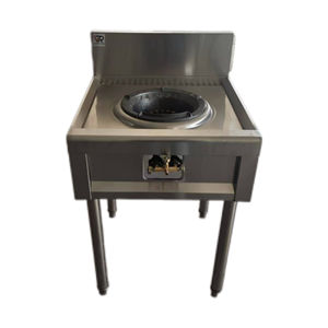 Gamme de cuisine VICTORY en acier inoxydable 30% Thaïlande Indonésie Cuisinière spéciale Inox avec 1 brûleur à gaz pour restaurants hôtels - Product Image 3