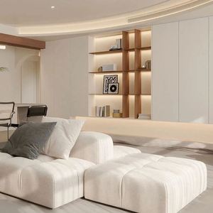 Armoire de rangement en bois pour salon, salle à manger et bibliothèque pour hôtels, appartements et villas, solution pour toute la maison - Product Image 4