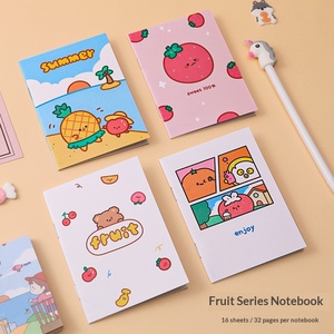 Cuaderno Pequeño con Cubierta de Papel Cosido con Dibujos Animados, 64k, Regalo para Estudiantes de Jardín de Infancia y Primaria - Product Image 6