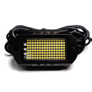 عينة للاختبار kingshowstar أضواء صخور للسيارة LED أضواء صخور بيضاء نقية للشاحنات على الطرق الوعرة ATV