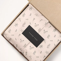 Emballage intérieur de chaussures, papier de soie imprimé élégant et personnalisé pour les Promotions d'emballage