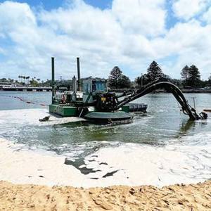 Draga anfibia multiusos Watermaster de alta eficiencia con proveedor de dragado superior del motor - Product Image 6