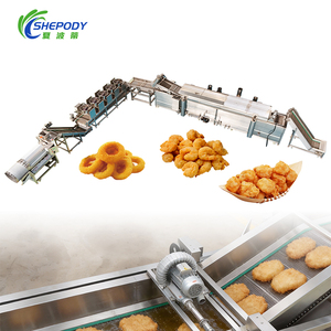 เครื่องทอดแบบสายพานต่อเนื่องสำหรับ Aldo Gol Gappa Macheteadas Shami <span class=keywords><strong>Kabab</strong></span> ผลิตจากสแตนเลส 304 ทำความสะอาดง่าย - Product Image 6