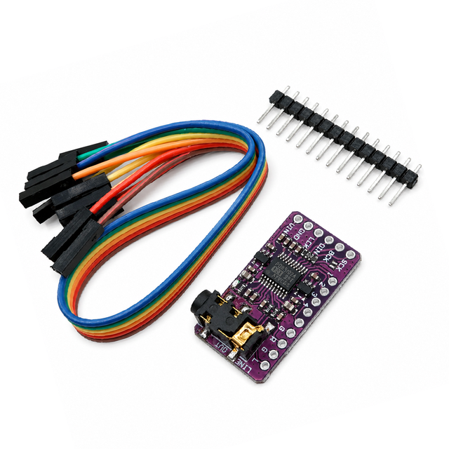 PCM5102A I2S DAC Module PHAT Stereo Decoder 24-bit 192kHz HiFi Audio Board for Raspberry Pi Zero