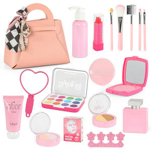 Ensemble de <span class=keywords><strong>maquillage</strong></span> créatif réaliste et sûr pour petites filles, ensemble de <span class=keywords><strong>maquillage</strong></span> pour filles et garçons, développement amusant, rassemblement familial, intérieur - Product Image 1