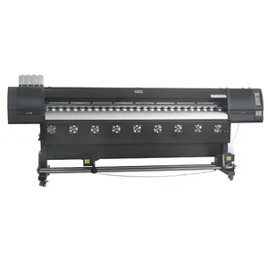 Factory cheap Price 8ft 2.6m Outdoor Digital Eco Solvent Printer With i3200 F1080 DX5 i1600 printhead