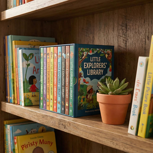 Servizio di Stampa Libri Personalizzati Set di Libri con Copertina Rigida Multicolore e Scatola di Imballaggio - Product Image 1