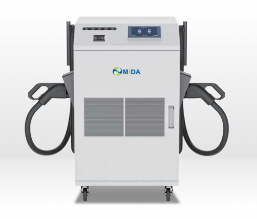 Movable Ev Dc Fast Charger Station 40KW 60KW 80kw Dual Gun