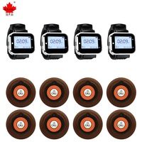Système d'appel sans fil CATEL / pagers de montre pour restaurant, café avec CE et longue portée