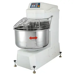 Misturador de massa espiral máquina de mistura de farinha, mixer de massa pizza, 80 kg