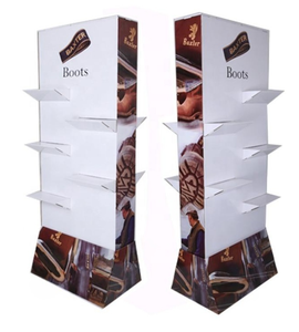 <strong>Trade</strong> Show Display Custom Sign <strong>Shop</strong> Design Supermarket Shelves Display Stand Standing Carton Morden Display Racks for <strong>Shops</strong> - Product Image 5
