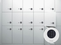 Serrure de meuble numérique Qidots ABS avec clavier à boutons, entrée par code PIN, design moderne sans clé pour chambre, salle de sport, hôtel, casiers