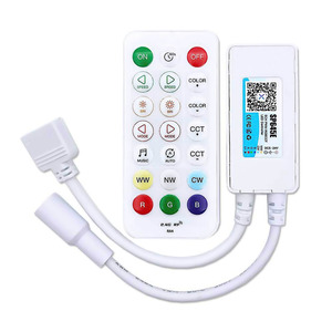 2.4G từ xa fcob PWM 5-24V RGB rgbig DC RF <span class=keywords><strong>mini</strong></span> màu xanh răng LED dimmer điều khiển IP20 - Product Image 6