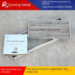 Tùy Chỉnh Thép Không Gỉ Lượng Nước Xả Bìa Tấm Nhà Máy Xử Lý Cố Định Cho Đồng Hồ Nước Hộp Thoát Nước Sàn Máy Nước Đá - Product Image 2