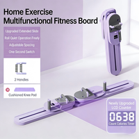 Tabla de Ejercicios Abdominales Ajustable, Portátil y Multifuncional, de Plástico EVA, para Adelgazar el Cuerpo, para Adultos, Resistente