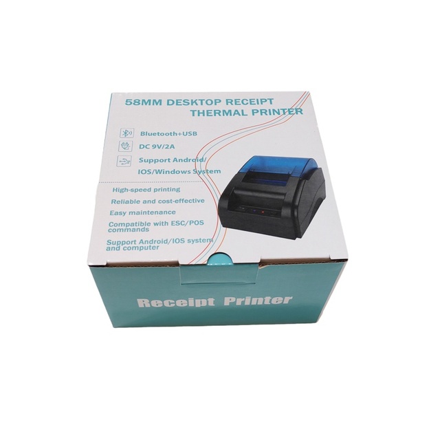 58D Desktop Thermal Pos Printer 58mm  Android Mobile Printer