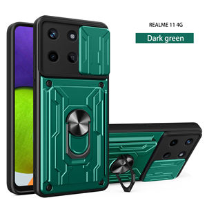 Funda Protectora con Anillo Magnético y Soporte para OPPO Realme 15X/P4 GT 8 C85 Pro/Neo7 Turbo/Find X9 Pro, con Ventana Deslizante para Tarjetas - Product Image 6