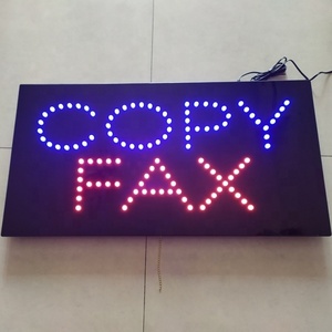 Panneau led d'intérieur lumineuse, 60x30cm, panneau acrylique, photochromique ouvert, panneau led - Product Image 1