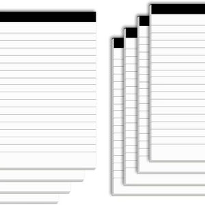 Pianificatore giornaliero di promemoria dell'ufficio scolastico di vendita calda-Carta a righe autoadesiva da 3X5 pollici-bianco brillante spesso-30 pagine-confezione <span class=keywords><strong>8</strong></span> - Product Image 1