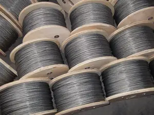 4mm Stainless Wire Rope 1x12 7x7 7x19 4mm 5mm 6mm 8mm 10mm Inox A2 A4 304 316 Aircraft Stainless Steel Wire Rope