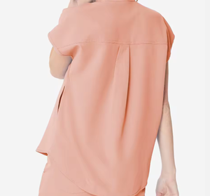 Womens Contour Scrubs V Neck Design para proveedores de cuidado de hospicio y profesionales de esteticista - Product Image 5