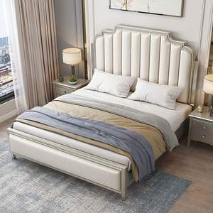 เตียงโรงแรมนุ่มหรูหราปรับแต่งได้ขนาดคิงไซส์หรือควีนไซส์สำหรับอพาร์ทเมนต์หรือห้องนอน - Product Image 4