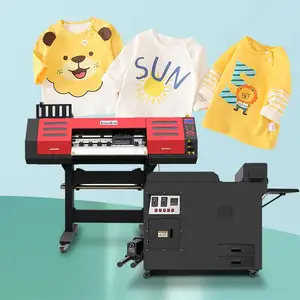 Impresora de ropa para hacer etiquetas de fábrica 2024, diseños de transferencia de calor de pegatinas de 24 pulgadas para camisetas