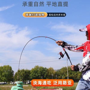 Lure Rod 2 Section Soft Action Bass Fishing Rod For Stream Lure Fishing - Product Image 5