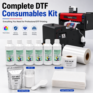 Máquina de Impresión DTF Industrial con Agitador de Polvo y Sistema de Transferencia de Película para Impresión de Prendas - Product Image 3