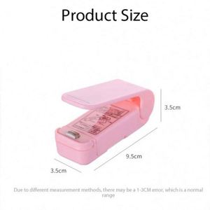 Mini Scelleuse Portable Écologique en PP pour Sacs en Plastique – Clip de Rangement Personnalisable pour Aliments, Snacks et Cuisine – Couleurs Classiques - Product Image 6