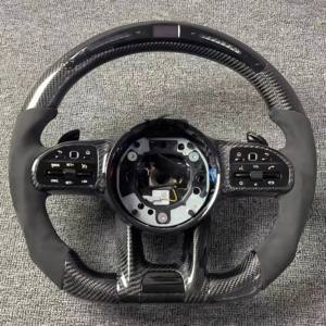 Volante de Cuero para <span class=keywords><strong>Mercedes</strong></span>-<span class=keywords><strong>Benz</strong></span> AMG W204 W205 W167 W213 W222 W207, Venta al Por Mayor de Fábrica, Gran Venta - Product Image 4