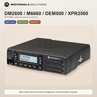 Radio mobile numérique Motorola DM2600 VHF ou UHF, 160 canaux, IP54, audio intelligent, analogique DMR pour la communication en flotte d'entreprise