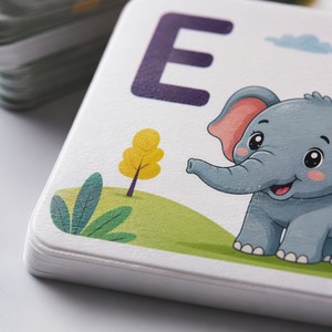 Cartes flash de phonétique personnalisées imprimées, service d'impression de jeux de cartes d'<span class=keywords><strong>alphabet</strong></span> et de sons OEM pour les éditeurs éducatifs - Product Image 3
