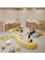 Meubles de bibliothèque commerciale Chiquitos, armoires modernes en contreplaqué, présentoirs de livres, rayonnages pour supermarchés, hôtels, écoles