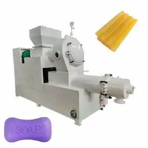 Manufacturer Supply Soap Making Machines Organic Soap Bar Handmade Double Vacuum Plodder Machine