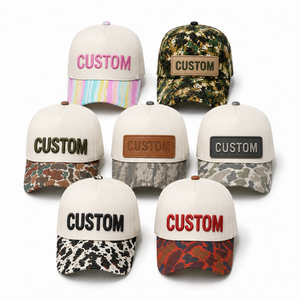 Gorra de Béisbol Personalizada con Logotipo Estampado en Relieve, Camuflaje Gris, OEM ODM, Venta al Por Mayor, Unisex, Estilo Urbano, Cómoda y Transpirable - Product Image 1