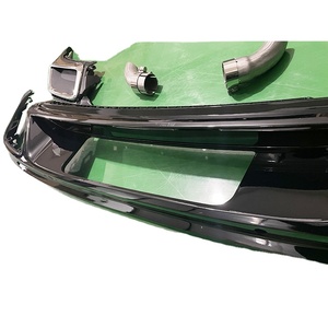 Kit carrosserie sport amélioré pour Volkswagen VW <span class=keywords><strong>Tiguan</strong></span> <span class=keywords><strong>R</strong></span>-<span class=keywords><strong>Line</strong></span>, spoiler, pare-chocs avant et arrière, diffuseur, échappements, accessoires - Product Image 2