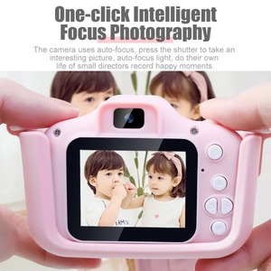 Appareil photo numérique <span class=keywords><strong>mini</strong></span> OEM pas cher pour enfants 2026 X5S, dessin animé, carte TF 32 Go, photographie Full HD, jeux vidéo, écran 2,0 pouces - Product Image 3