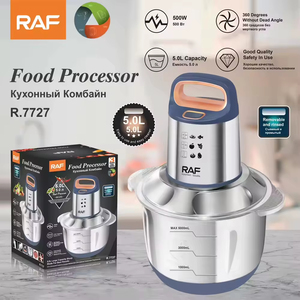 New Multifunction 5L <b>Meat</b> <b>Grinder</b> Stainless Steel 6 Blades Food Chopper Fufu Machine Yam Pounder Food Processor - Product Image 6