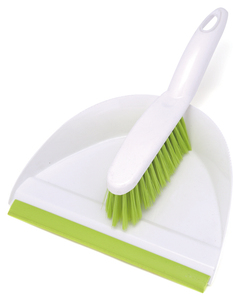 Ensemble mini balai et raclette, brosse en silicone écologique pour le nettoyage des tables, usage domestique - Product Image 1