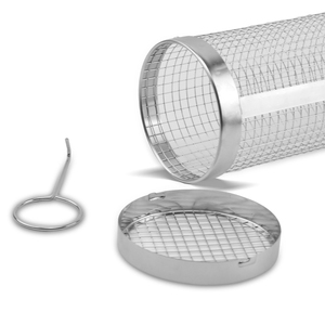 Nuovo Bbq Net Tube Barbecue il più grande cestello per grigliare mai cestello per grigliare in rete metallica in acciaio inossidabile - Product Image 3