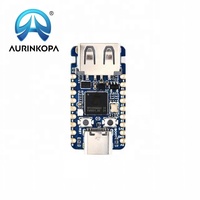 Placa de Desarrollo Mini USB RP2350-USB-A Basada en el MCU RPi RP2350A de Doble Núcleo y Doble Arquitectura con Frecuencia de Operación de 150MHz